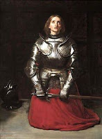 Jeanne D'Arc (Giovanna D'Arco) dipinta da John Everett Millais