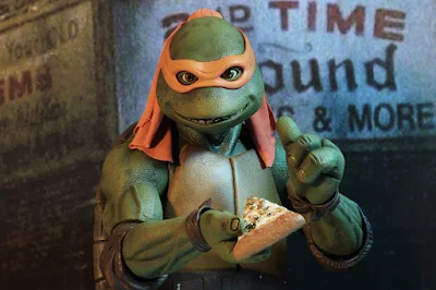 Michelangelo 1/4 de "Teenage Mutant Ninja Turtles (1990)" - Neca