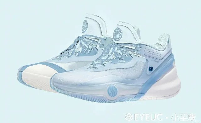 NBA 2K24 AG 3 White and Blue Shoes