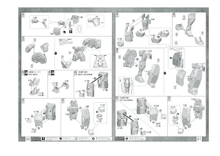 MANUAL BOOK MG 1/100 GN-005 Gundam Virtue & GN-004 Gundam Nadleeh, Bandai