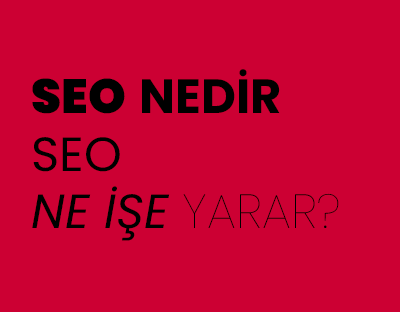 SEO nedir?