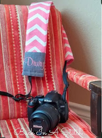 DIY Camera Strap Cover