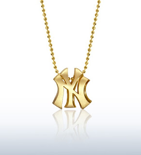 Little MLB New York Yankees Necklace by Alex Woo