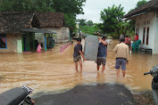 Hujan Semalam, Sejumlah Wilayah di Kotabumi Mulai Terdampak Banjir Dadakan