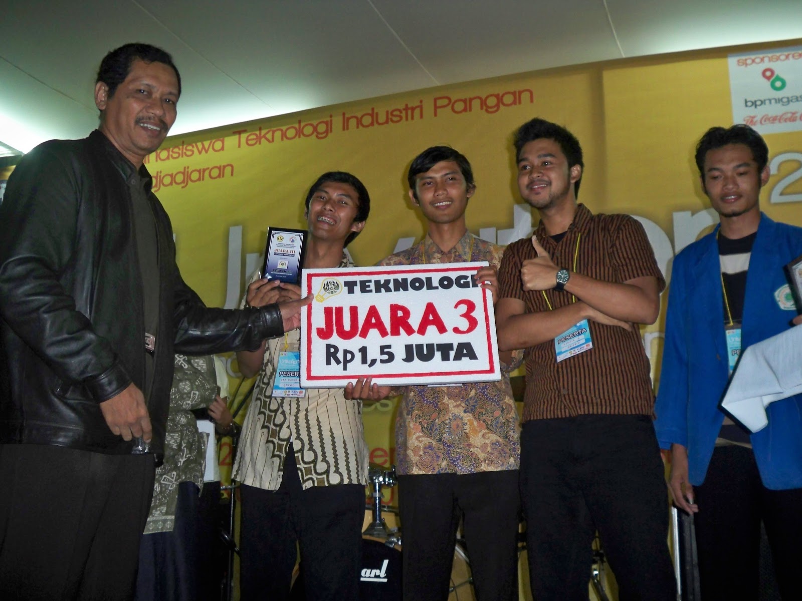 Alhamdulilah UNPAD menyabet juara 3