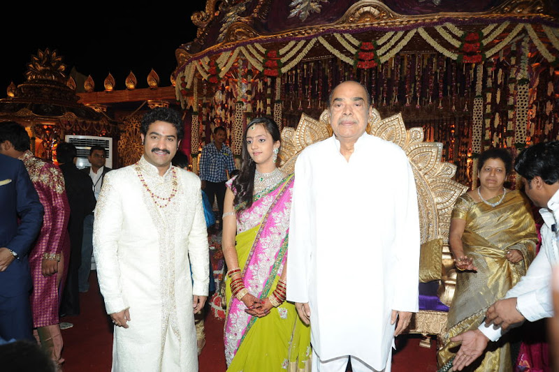 Celebrities  Jr NTR  Pranathi s Marriage hot images