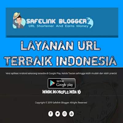  URL shortener adalah sebuah aplikasi web untuk memendekan sebuah link menjadi lebih pende Bagaimana Cara Mendapatkan Uang Dan Mendaftar Di Safelink blogger URL shortener Indonesia dengan cpm tertinggi