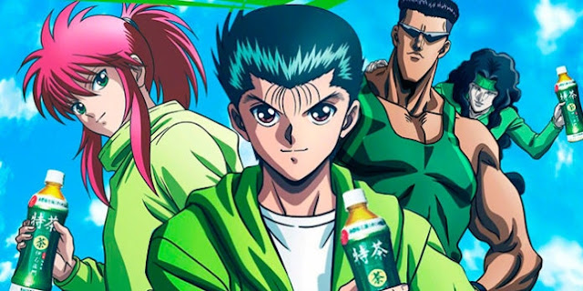 Campanha Publicitária vida Saudável: Yu Yu Hakusho