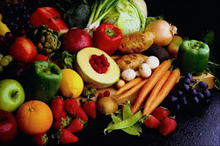 Leafy Green Vegetables and Fruits