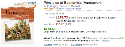 Mankiw: Principles of Economics, 5th Edition, Amazon