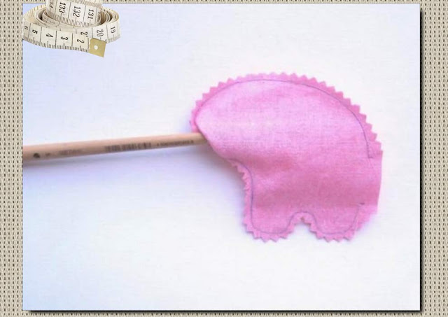 DIY free download printable sewing pattern elephant plush toy for kids