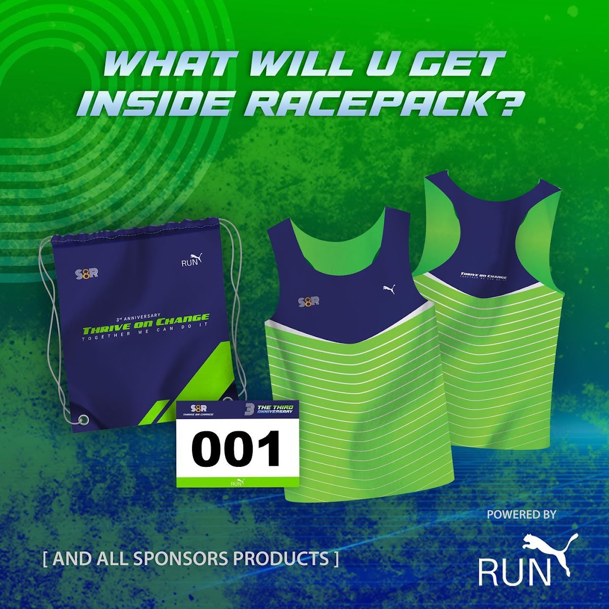 Racepack 👟 S8CIAL Run - The 3rd Anniversary â€¢ 2023