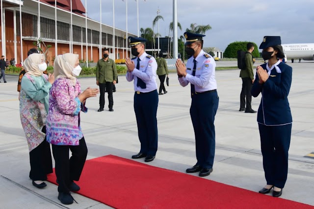 Iriana Jokowi Kunjungan Kerja ke Provinsi Sumatra Selatan