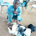 Father ties up his 7-Year Old Daughter In A Sack Bag and dumps along the road for her to die