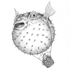 10-Puffer-fish-and-octopus-Gaia-Perissutti-www-designstack-co