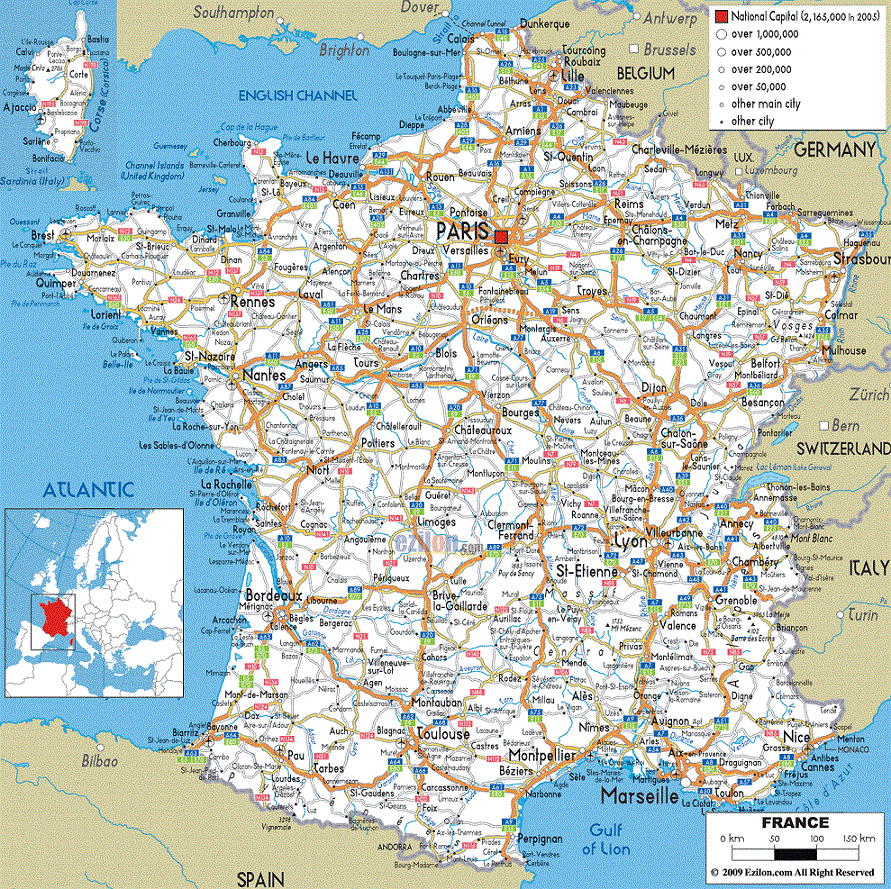 Carte France et Quiz