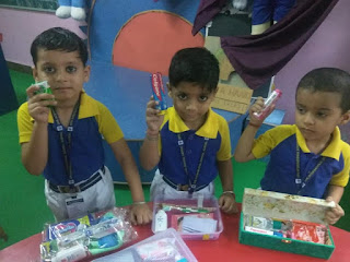 Personal hygiene activity in OPS International School