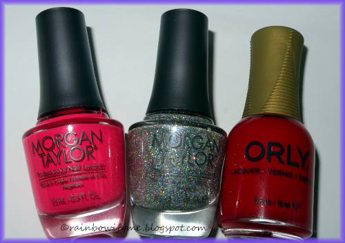 Morgan Taylor: It’s The Shades and Fame Game, Orly Haute Red