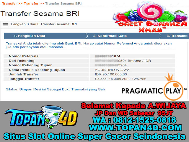 Bukti Kemenangan slot online Sweet Bonanza Xmas