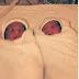 Wande Coal's manager Nana Abbey and wife Ejiro welcomed a set of twin boys