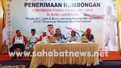 Kontingen Porda Kabupaten Kota Terus Berdatangan Ke Pinrang