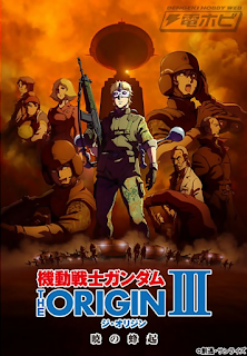 Film Mobile Suit Gundam: The Origin III - Dawn of Rebellion (2016) Bluray