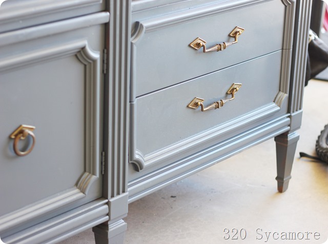 how to spray paint a dresser | 320 * Sycamore