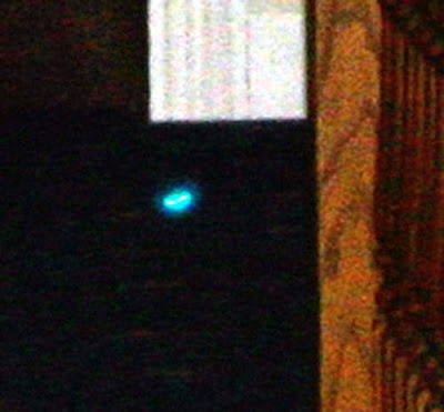 Real Ghost Photo: Blue Spirit Light