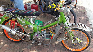 70 Foto dan Gambar Motor Drag Modifikasi Tercepat