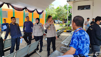 Antisipasi Calo dan Pungli di Upt Samsat, Polres Serang Terjunkan Tim Satgas Saber Pungli