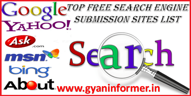 Top Free Search Engine Submission Sites List To Boost Ranking In Search Engines