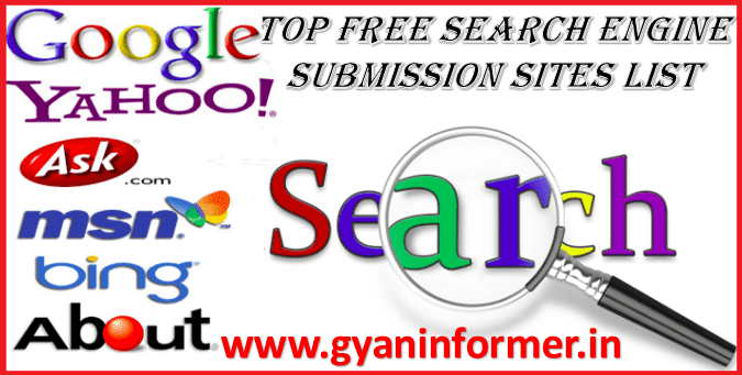 Best Free List of Search Engine Submission Sites 