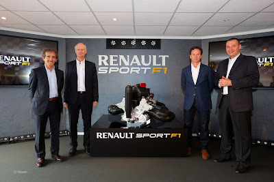 Presentazione motore Renault di Formula 1 per l'anno 2014