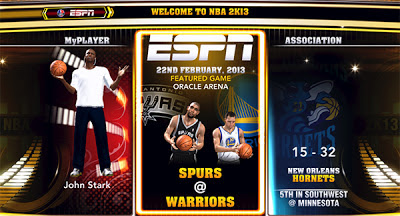 NBA 2K13 NBA on ESPN Presentation Mod