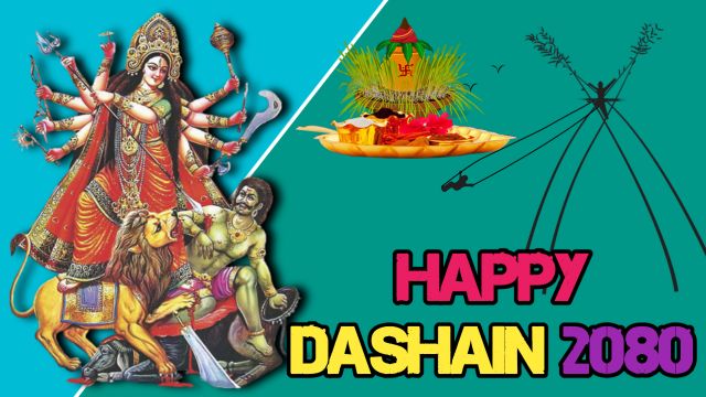 Happy Dashain Wishes (2080|2023) Happy Dashain SMS Quotes