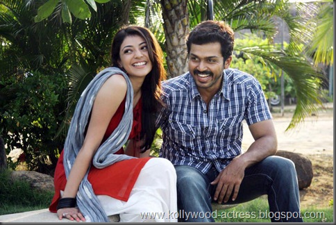 Karthi, kajal agarwal -Naan Mahaan Alla movie stills3
