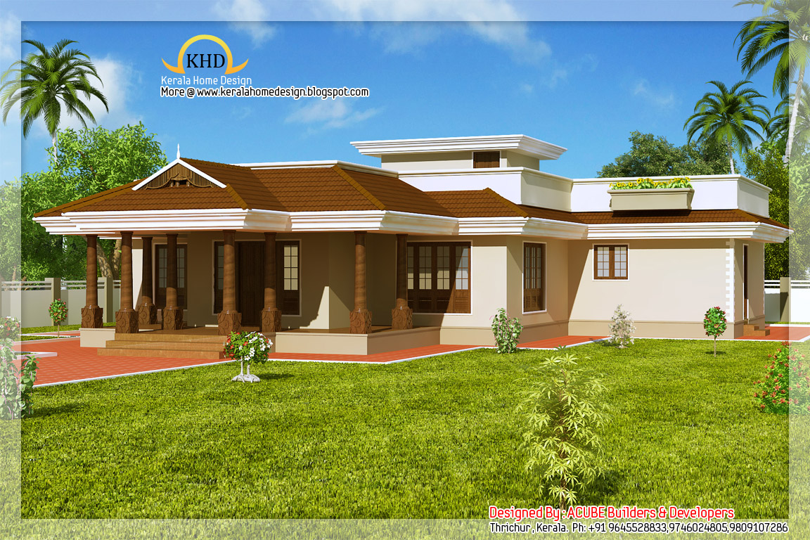  Kerala  Style  Single  Floor  House  2165 Sq Ft Kerala  