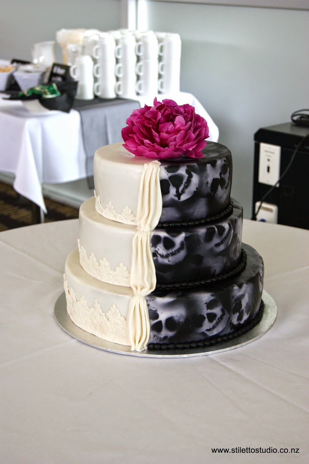 Stiletto Studio Cakes Batman Wedding Cake