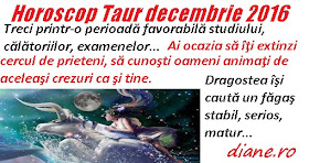 Horoscop decembrie 2016 - Taur