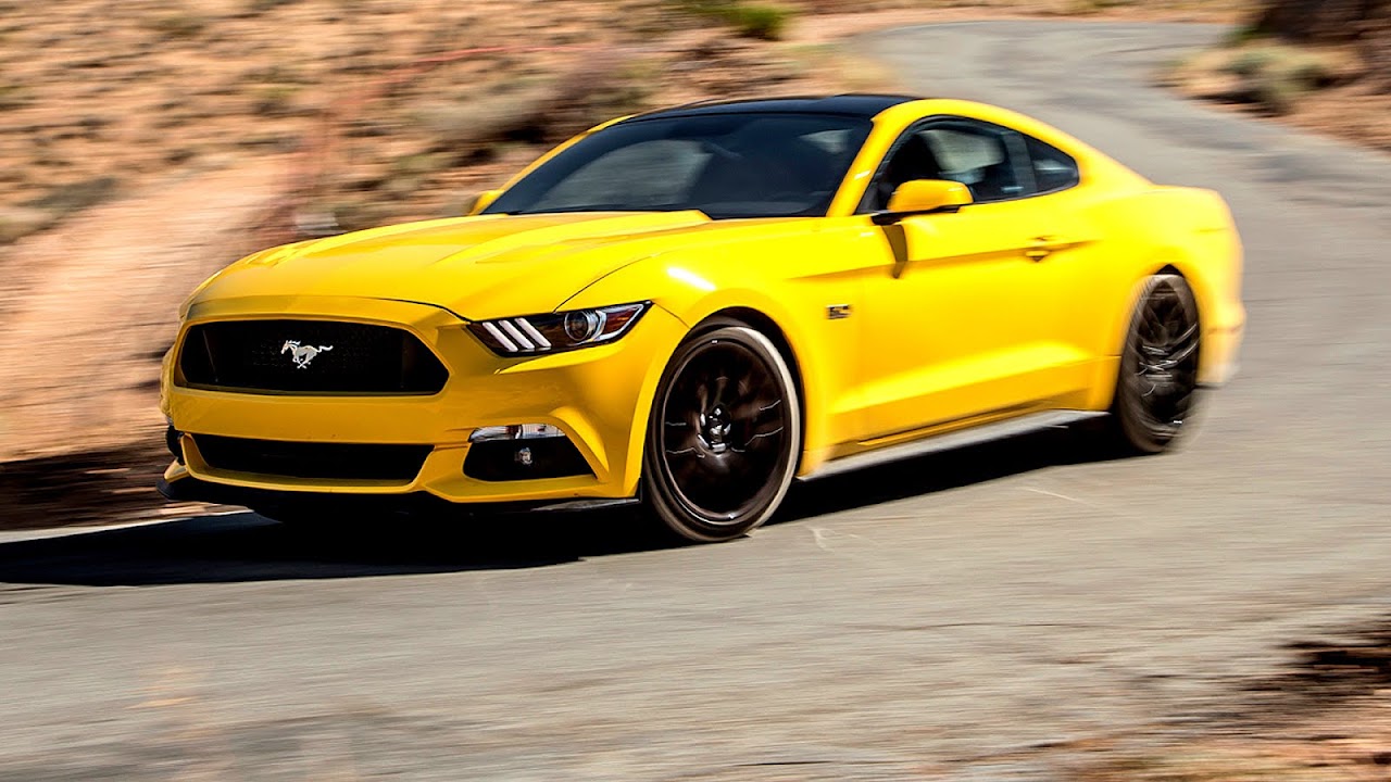 Ford Mustang variants Yellow