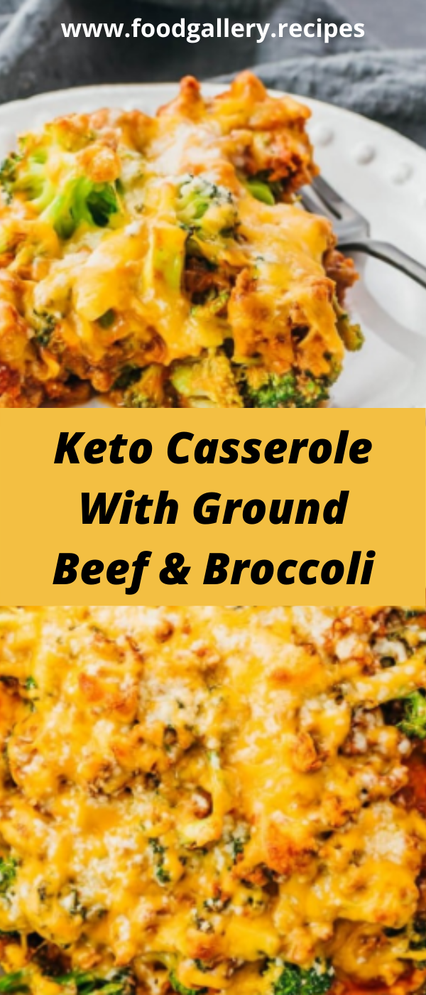 Keto Casserole With Ground Beef & Broccoli - Health Autos