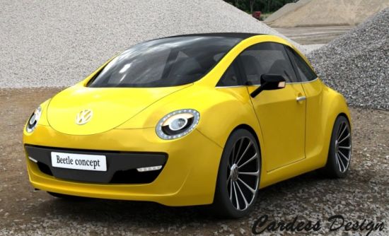 The Volkswagen Beetle concept 2012