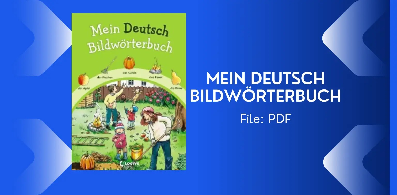 Free German Books : Mein Deutsch Bildwörterbuch