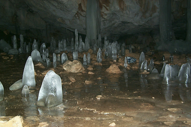 stalagmite de gheata
