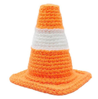 PATRON GRATIS CONO DE TRAFICO AMIGURUMI 52963