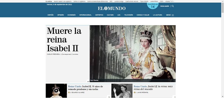 Reacciones sobre la muerte de la reina Isabel II