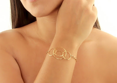 pulseira de ouro