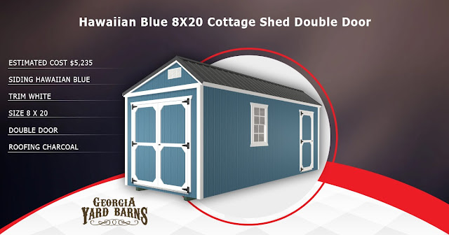 8X20 Cottage Shed