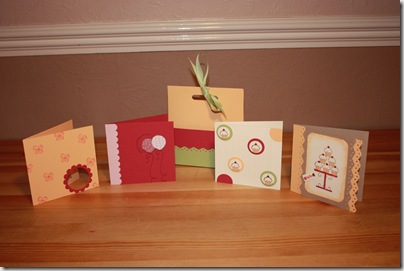 Stampers 6 - Card Set Holder & Cards