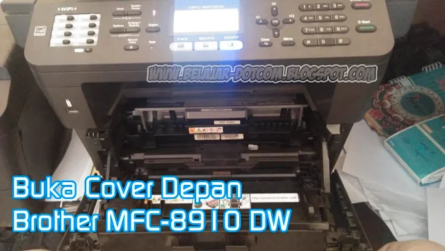 Cara Mengatasi "Replace Toner" Pada Printer Brother MFC-8910 DW Setelah Isi Tinta